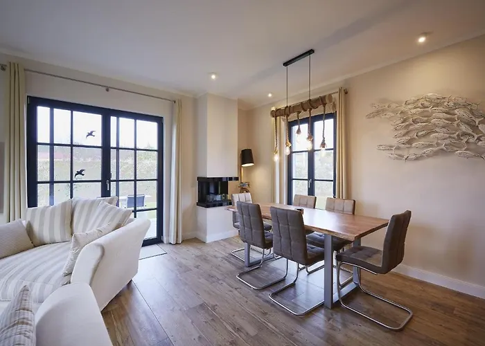 بيت للعطل Reetland Am - Premium Reetdachvilla Mit 3 Schlafzimmern, Sauna Und Kamin F04 درانسكي