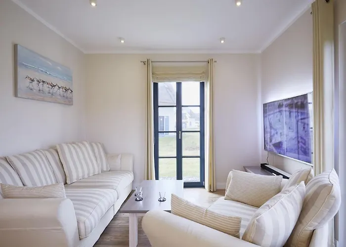 بيت للعطل Reetland Am - Premium Reetdachvilla Mit 3 Schlafzimmern, Sauna Und Kamin F04